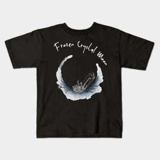 Frozen crystal moon Kids T-Shirt